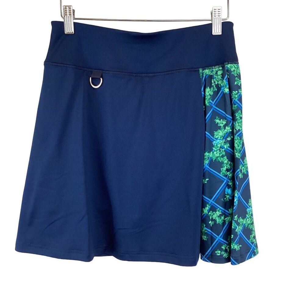 Tuckernuck Navy English Ivy Helen Golf Skirt Size Small Athletic‎ Stretch Skort